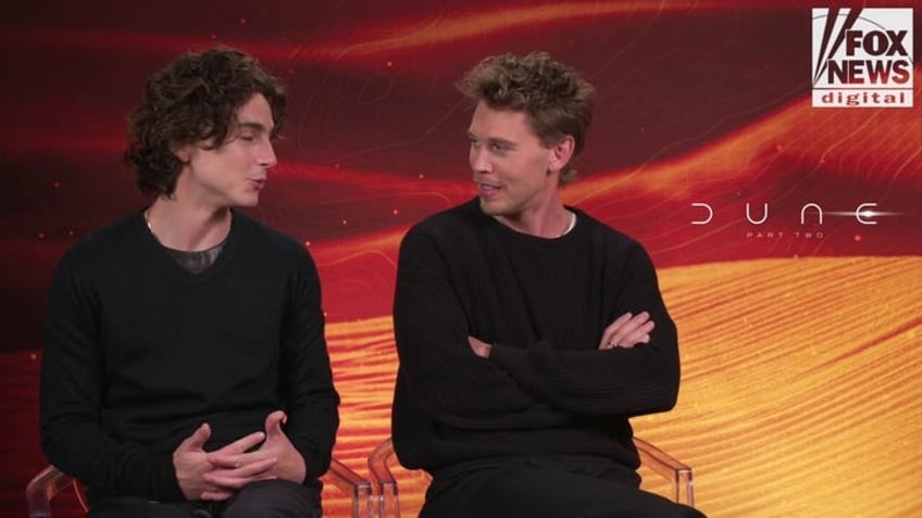 Timothée Chalamet, Austin Butler traded acting tips on set of ‘Dune: Part Two’