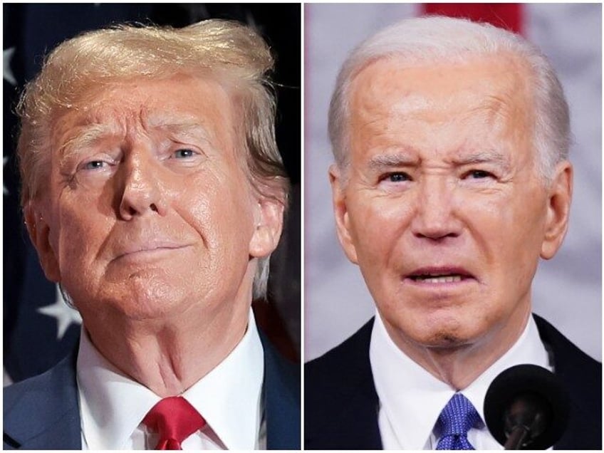 Donald Trump and Joe Biden