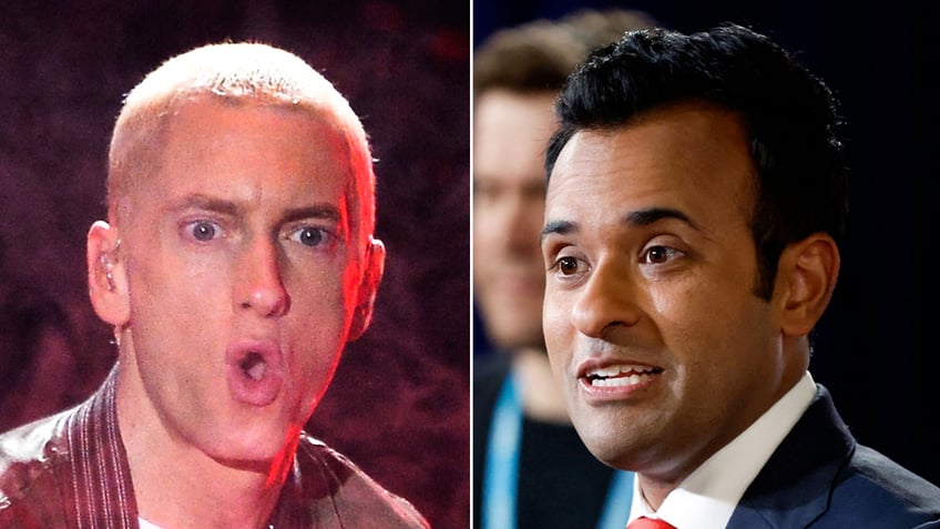 eminem reportedly sent vivek ramaswamy campaign a cease and desist letter demanding he stop rapping his songs