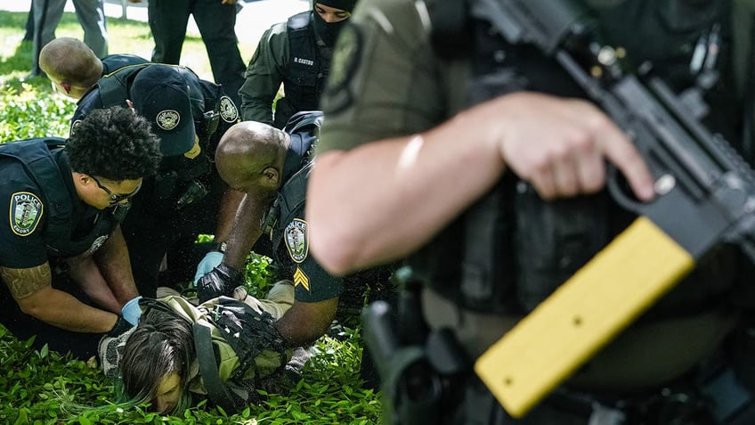 Emory University protester arrested