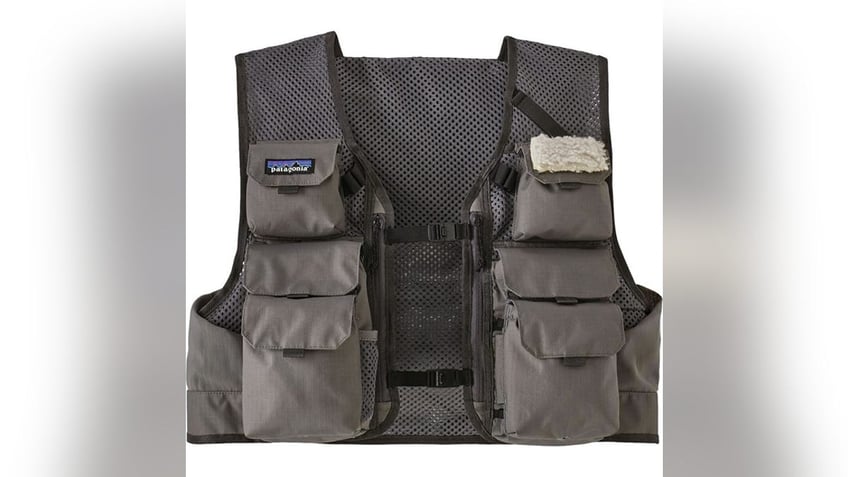 Bring everything you need to go fishing in one vest. 