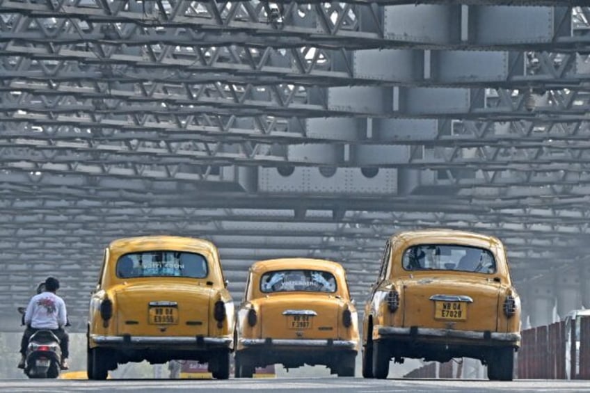 Kolkata's fleet of snub-nosed yellow taxis are a readily recognisable symbol of the city's