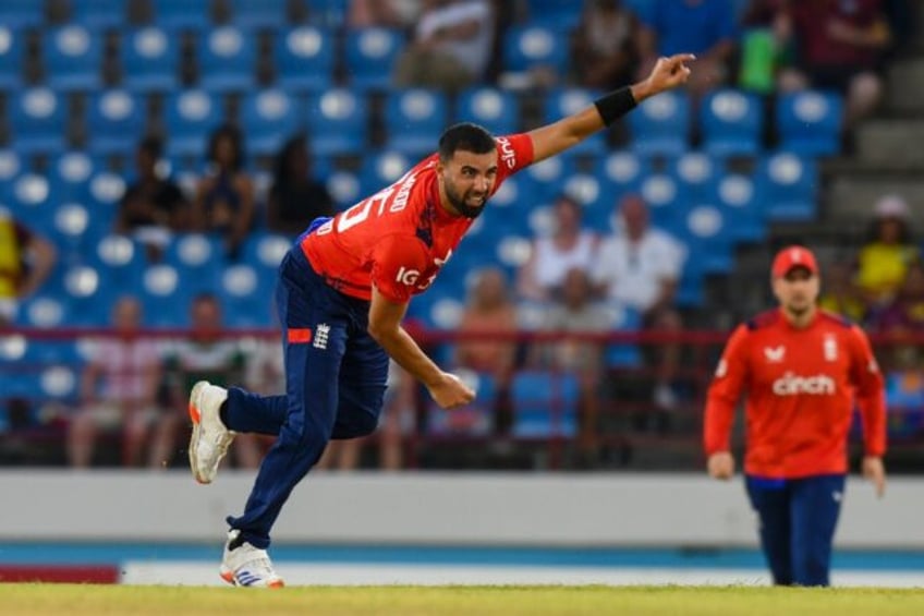 Saqib Mahmood took three wickets as England wrapped up a T20i series win over the West Ind