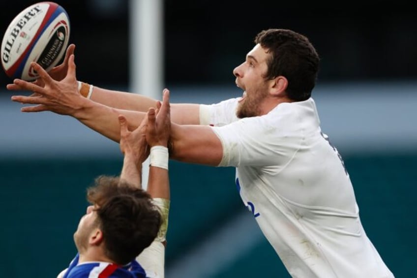 Banned - England lock Charlie Ewels has been ruled out of a two-Test series in New Zealand