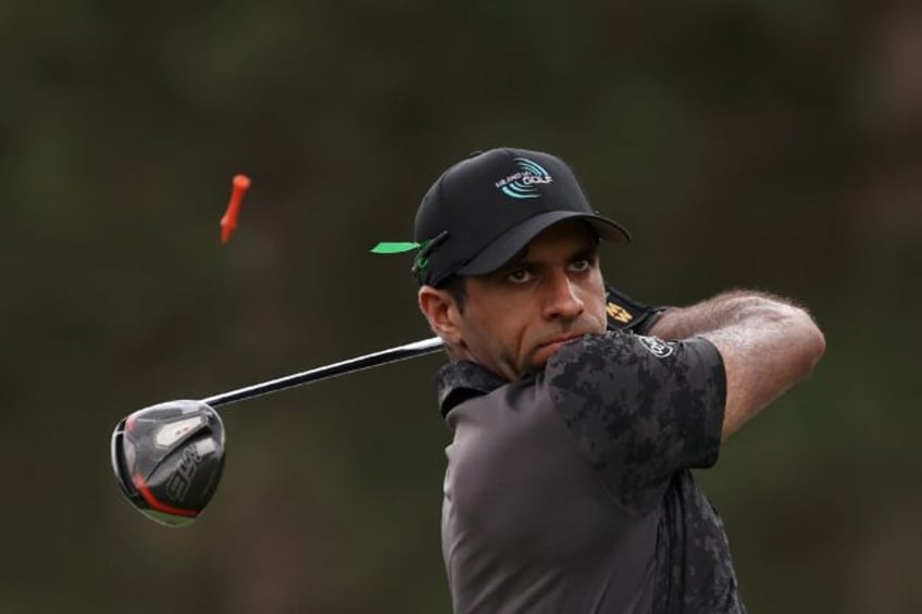 England's Aaron Rai shared the lead with American Akshay Bhatia after the third round of t