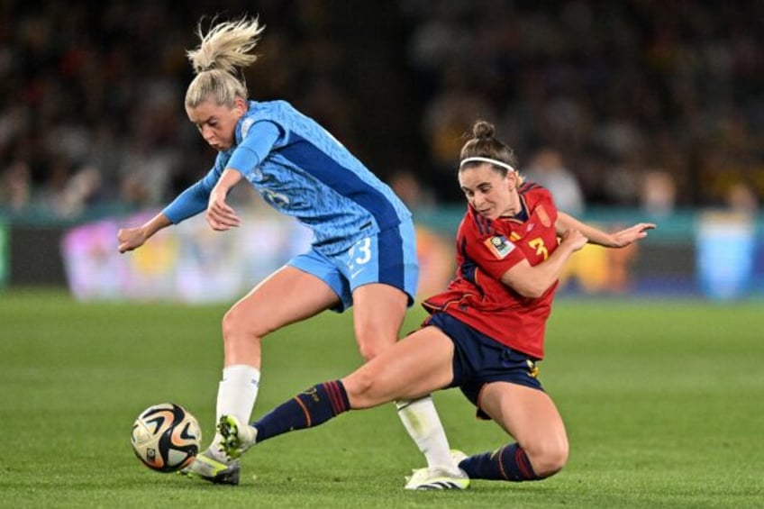 Alessia Russo (left) is hoping for change from the trial of disgraced former Spanish footb
