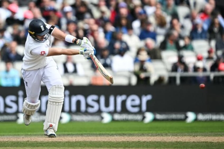 Driving ambition: England's Jamie Smith on his way to 111 against Sri Lanka in the first T