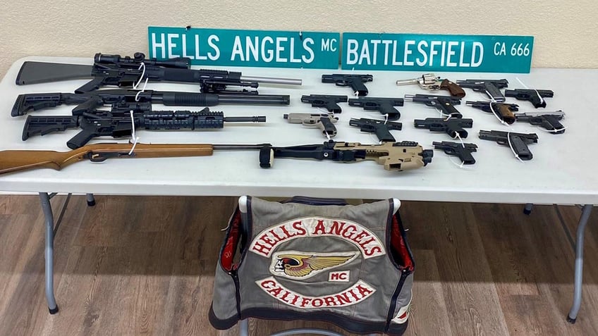 Hells Angels Bakersfield items seized