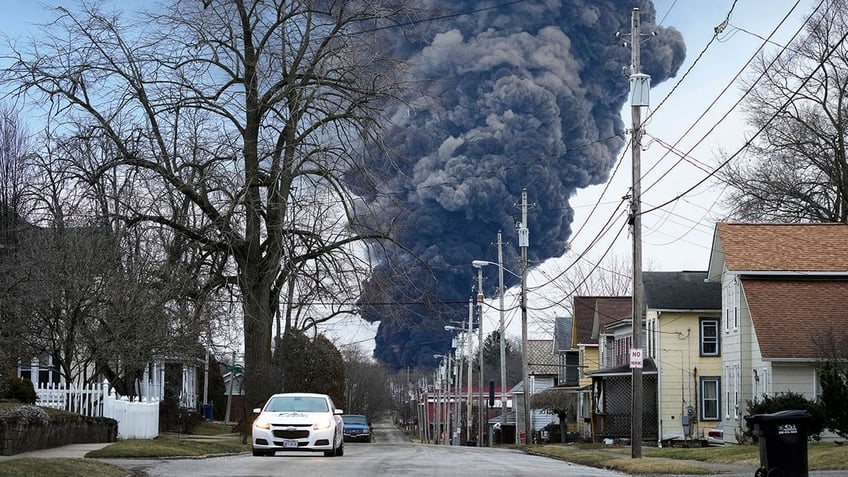 Ohio smoke plume