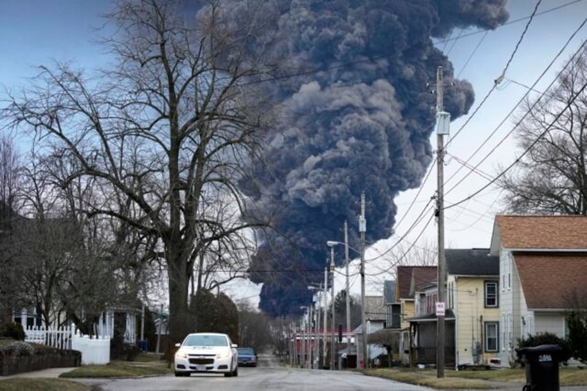 epa weighs formal review of vinyl chloride toxic chemical that burned in ohio train derailment