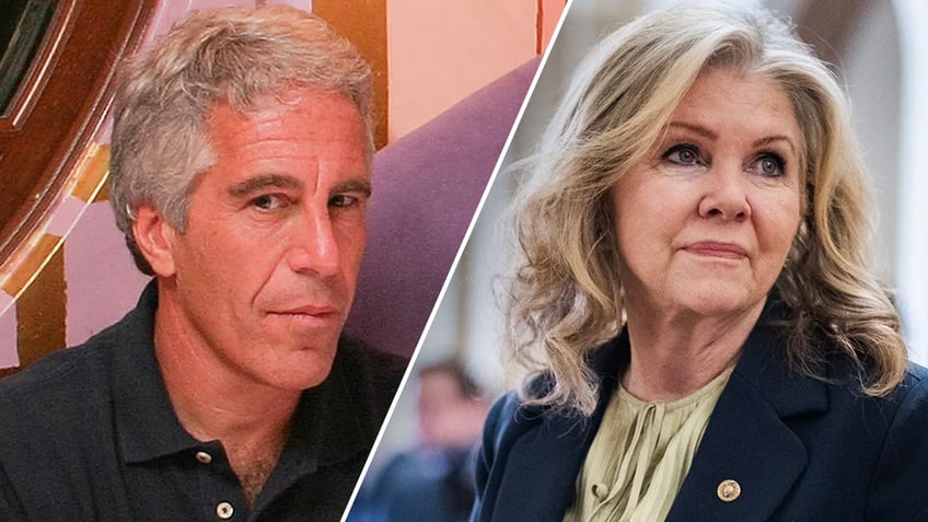 Jeffrey Epstein and Marsha Blackburn