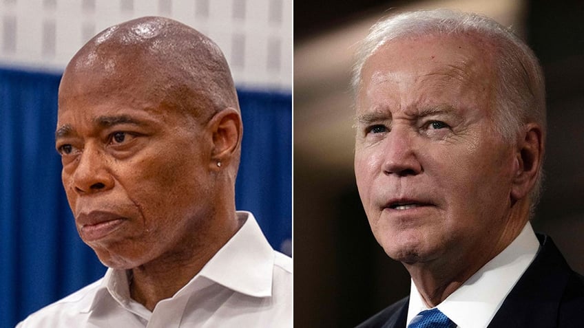 eric adams slams biden for not meeting ignoring migrant crisis on nyc visit everybody knows where i am