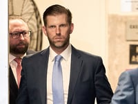 Eric Trump slams Stormy's testimony from front row court seat: 'Garbage'