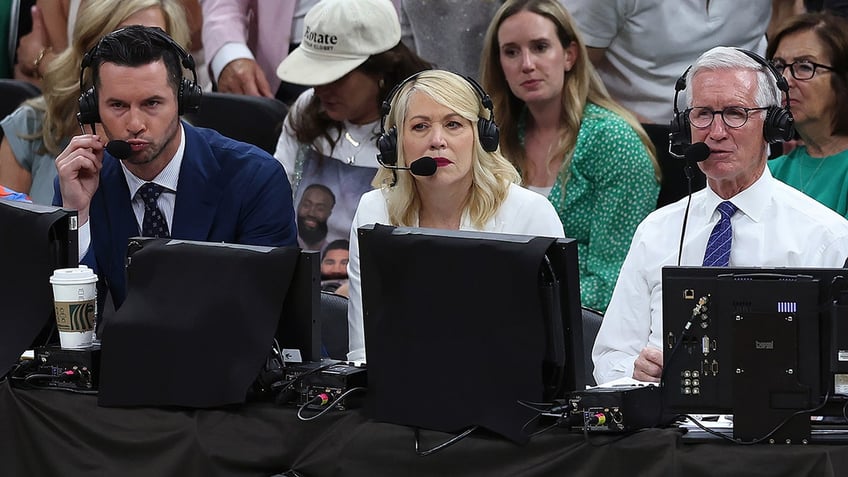 Doris Burke, JJ Redick and Mike Breen