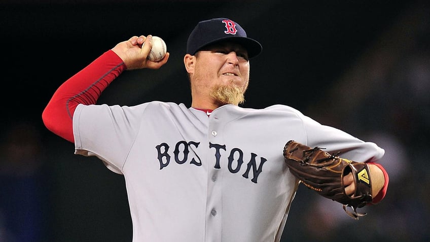 Bobby Jenks with the Red Sox