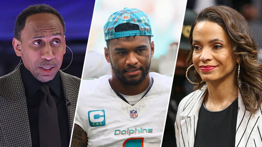 Stephen A Smith, Tua Tagovailoa, Elle Duncan