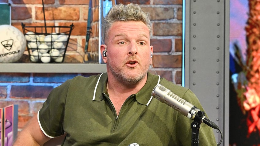 Pat McAfee runs his show