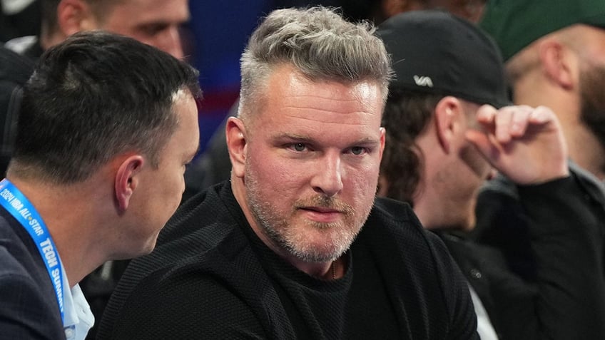 Pat McAfee at the NBA All-Star Game