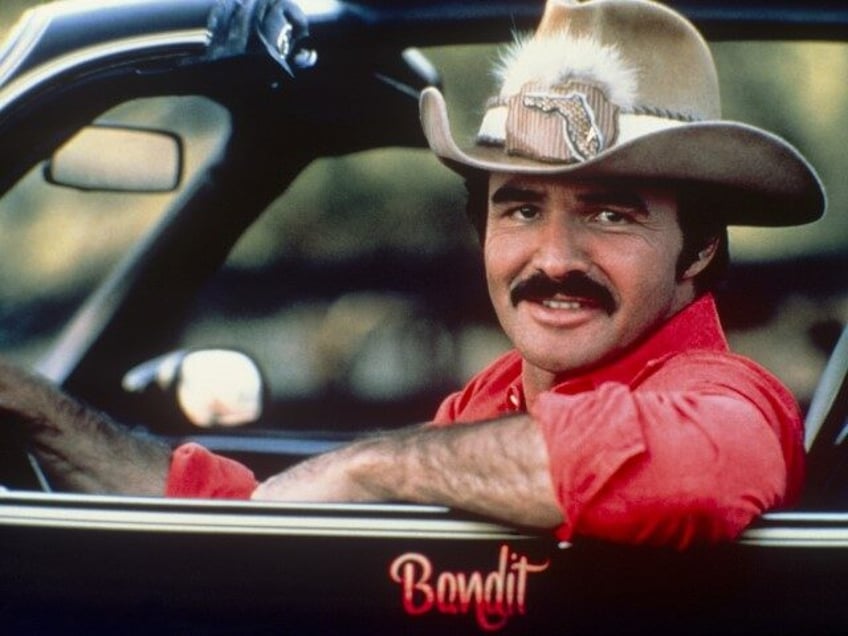 Burt Reynolds in the car from Smoky and the Bandit; circa 1970; New York. (Art Zelin/Getty