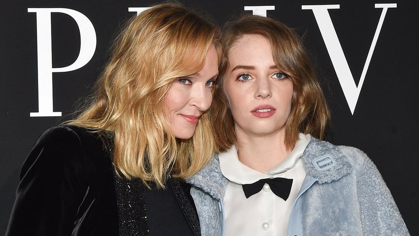 Uma Thurman and Maya Hawke