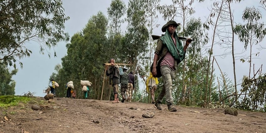 ethiopias military recaptures several areas from local militia fighters in embattled amhara region