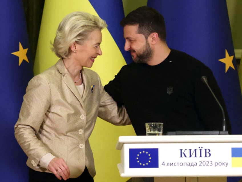 eu chief continues push for ukraine to join bloc during meeting with zelensky