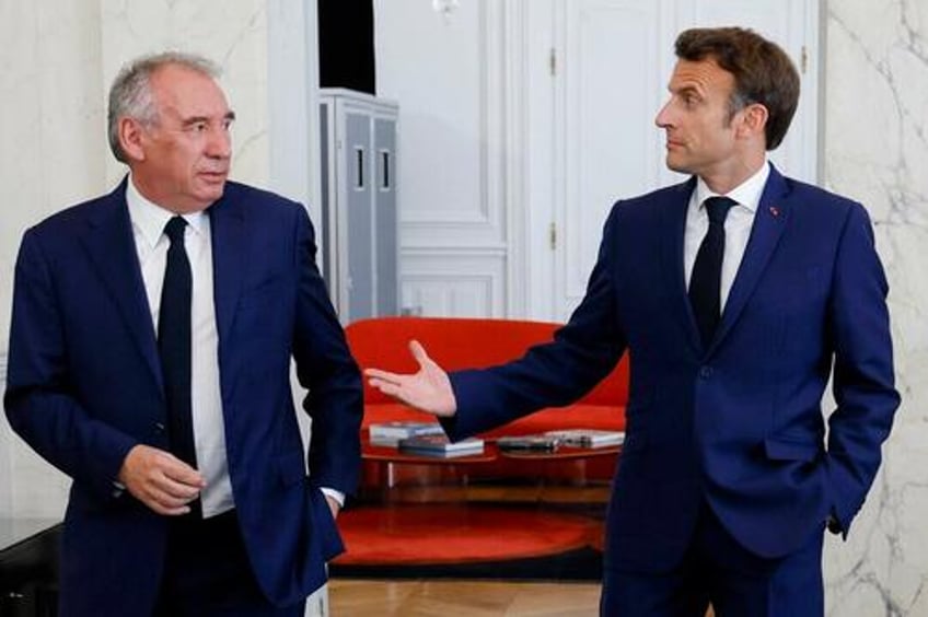 eur rallies as macron names centrist francois bayrou as new french pm