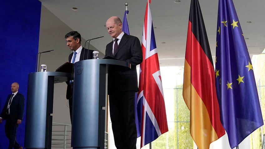 Rishi Sunak and Olaf Scholz