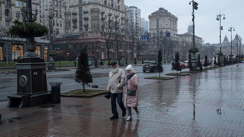 People walking