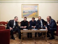 Europeans leaders, Zelensky press Russia for 30-day cease-fire