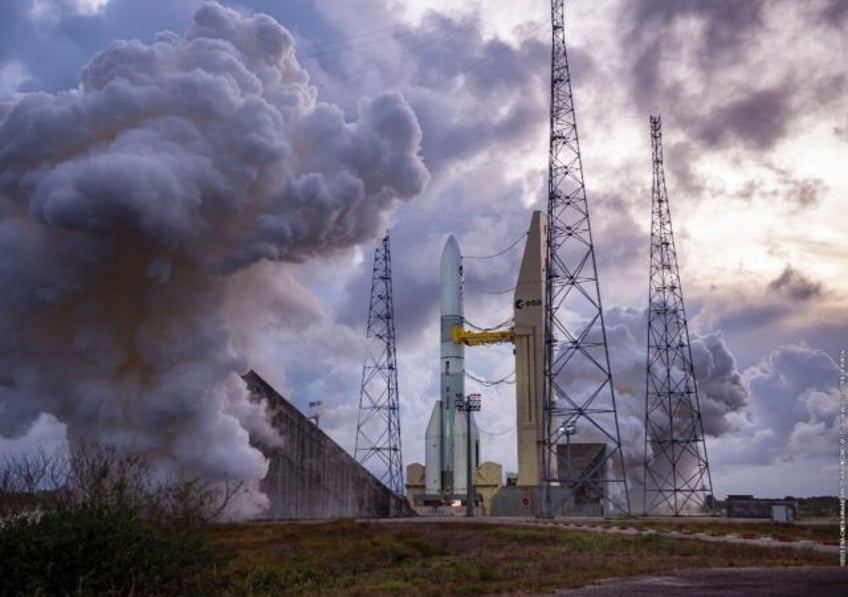 The Ariane 6 rocket undergoes a successful dress rehearsal at Europe's Spaceport in French