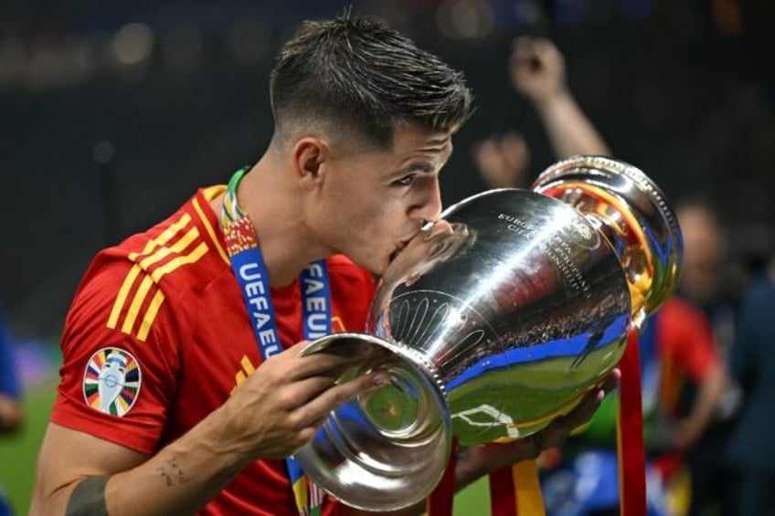 Alvaro Morata won Euro 2024 with Spain this summer