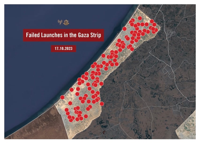 evidence palestinian terrorists not israel hit hospital in gaza