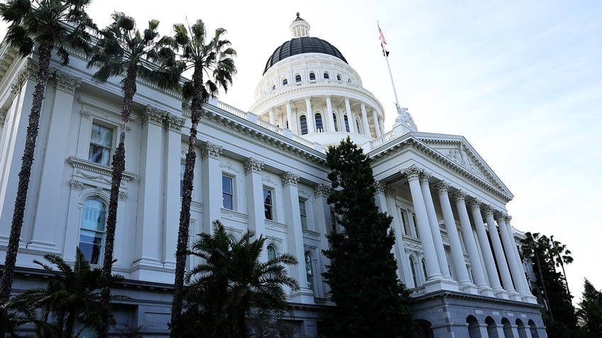 state capitol building in Sacramento