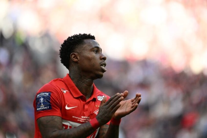 Promes is playing in Moscow and unlikely to serve his sentence