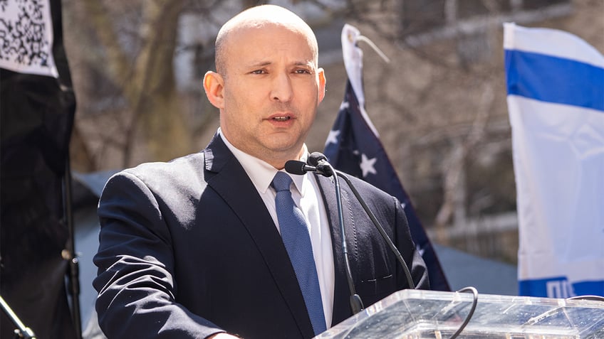 Naftali Bennett speaking