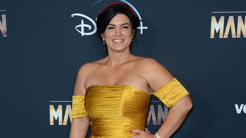 Gina Carano premiere photos