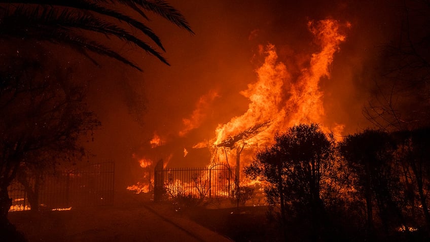 The Eaton Fire in California