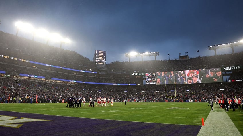 A general view of AFC Championship game field