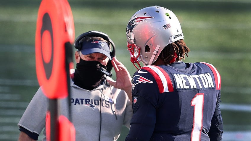 Bill Belichick and Cam Newton