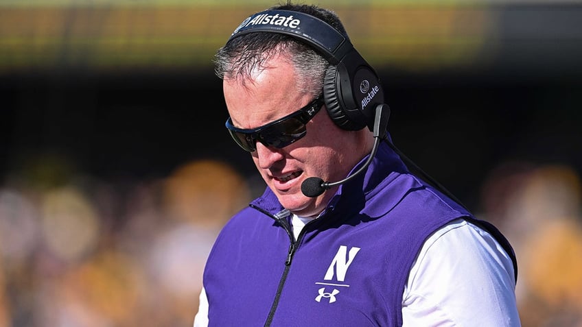 ex northwestern football coach pat fitzgerald sues university for wrongful termination due to hazing scandal