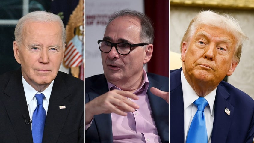 Biden, Axelrod, Trump