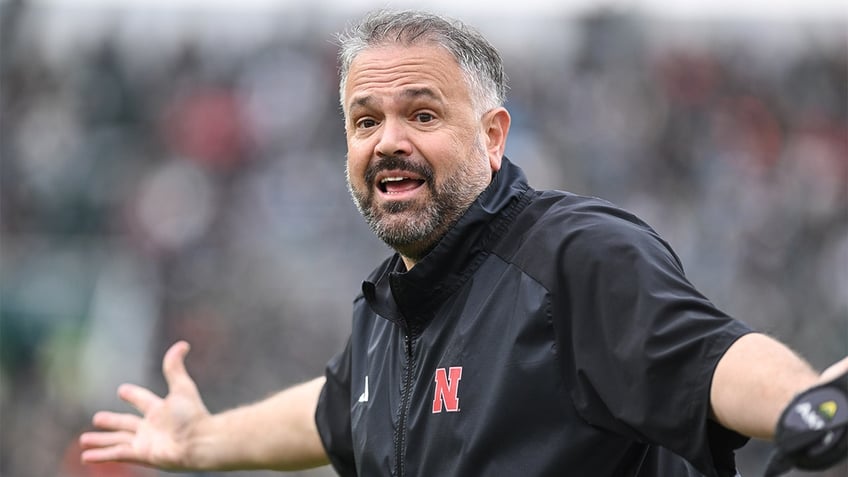 Matt Rhule questions a call