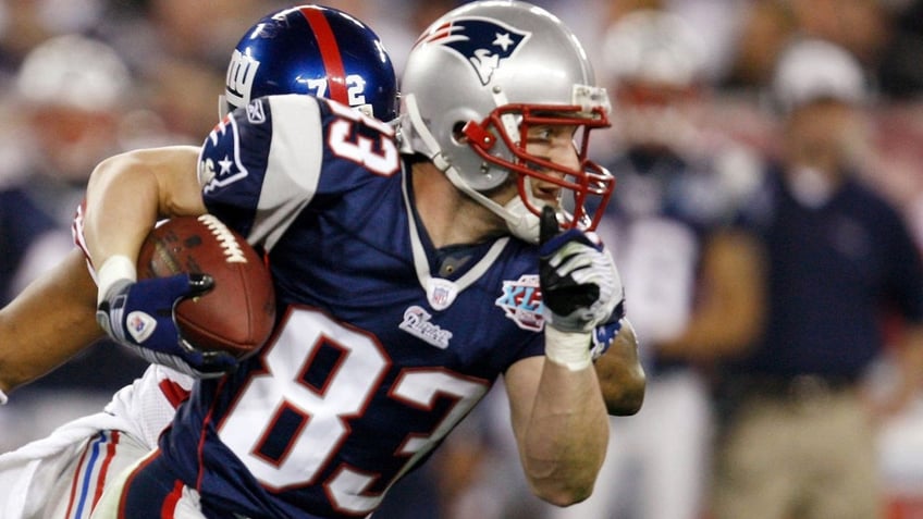 Wes Welker in Super Bowl XLII