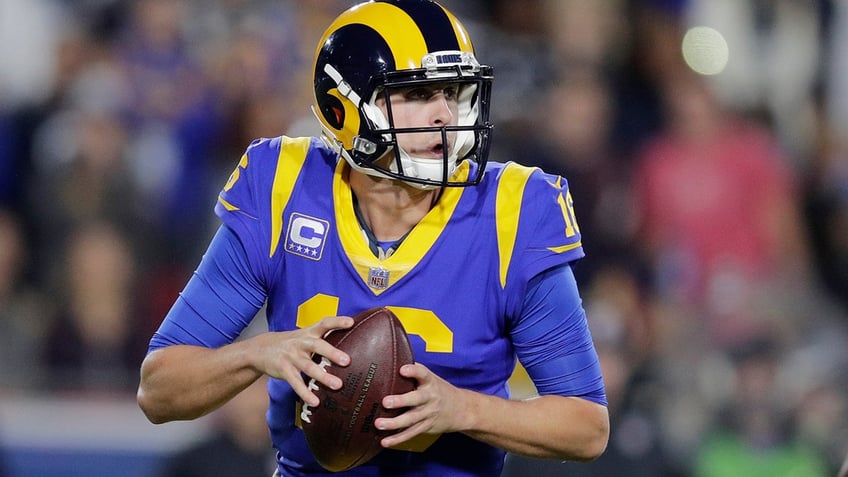 Jared Goff in an NFL game