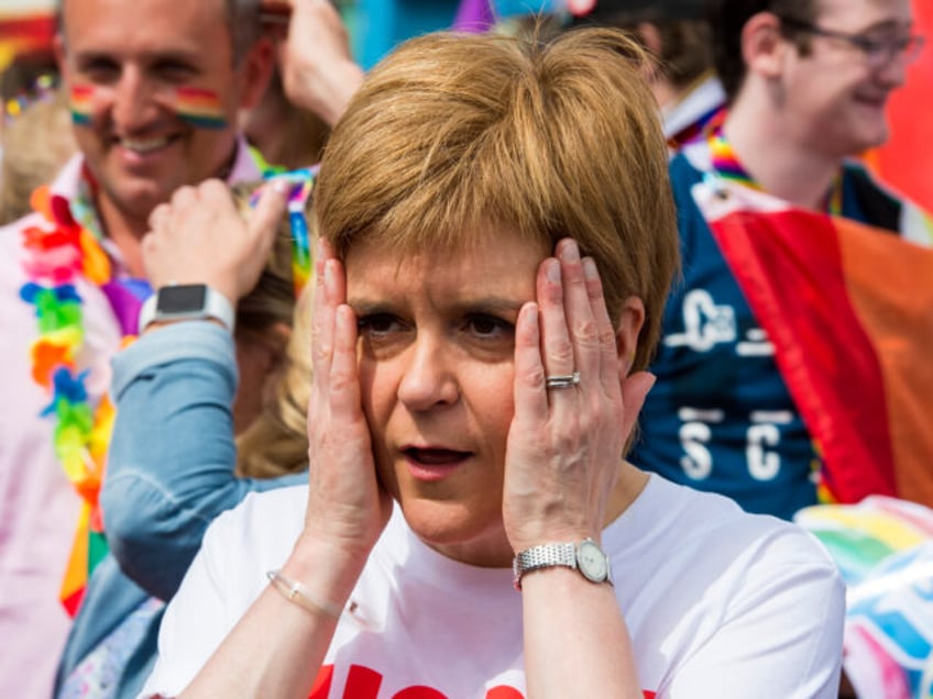 14/07/18 .BROOMIELAW - GLASGOW.First Minister Nicola Sturgeon at the 2018 Pride Festival i