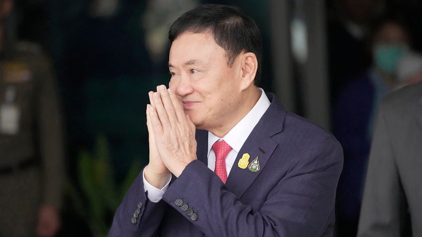 ex thai pm thaksin shinawatra who recently began serving 8 year prison sentence requests royal pardon