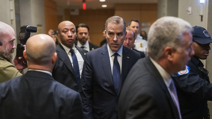 Hunter Biden on Capitol Hill