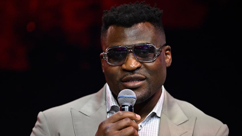 Francis Ngannou in London