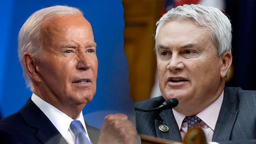 Joe Biden and James Comer